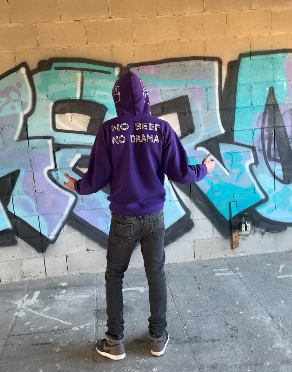 No Beef No Drama Hoodies