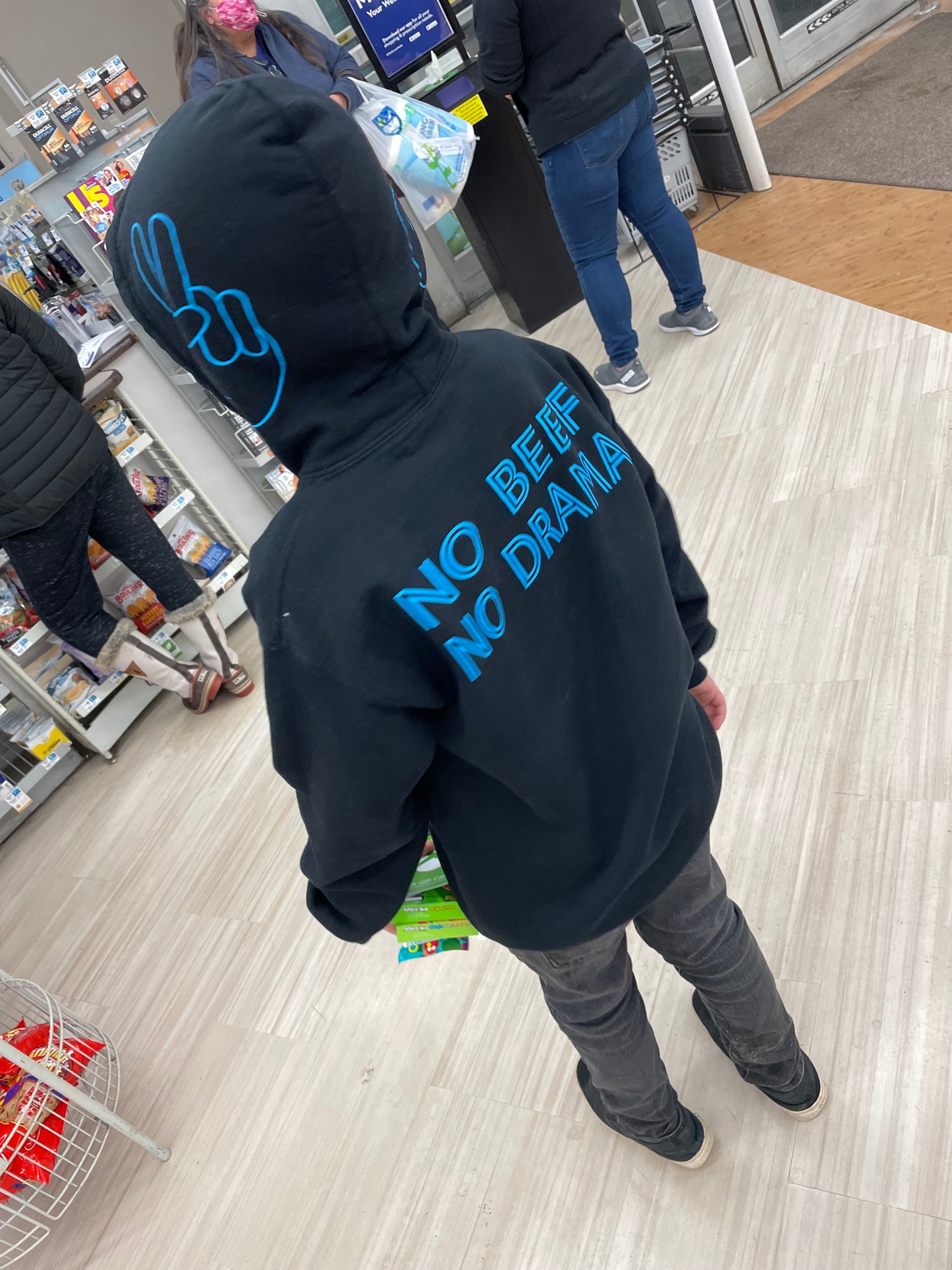 No Beef No Drama Hoodies