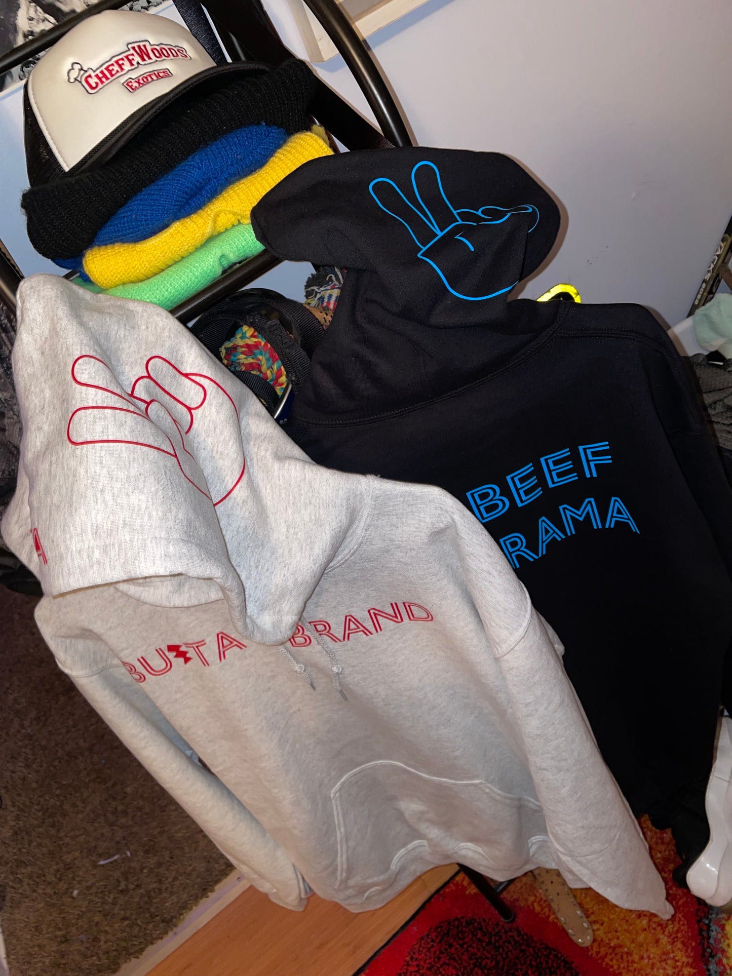 No Beef No Drama Hoodies